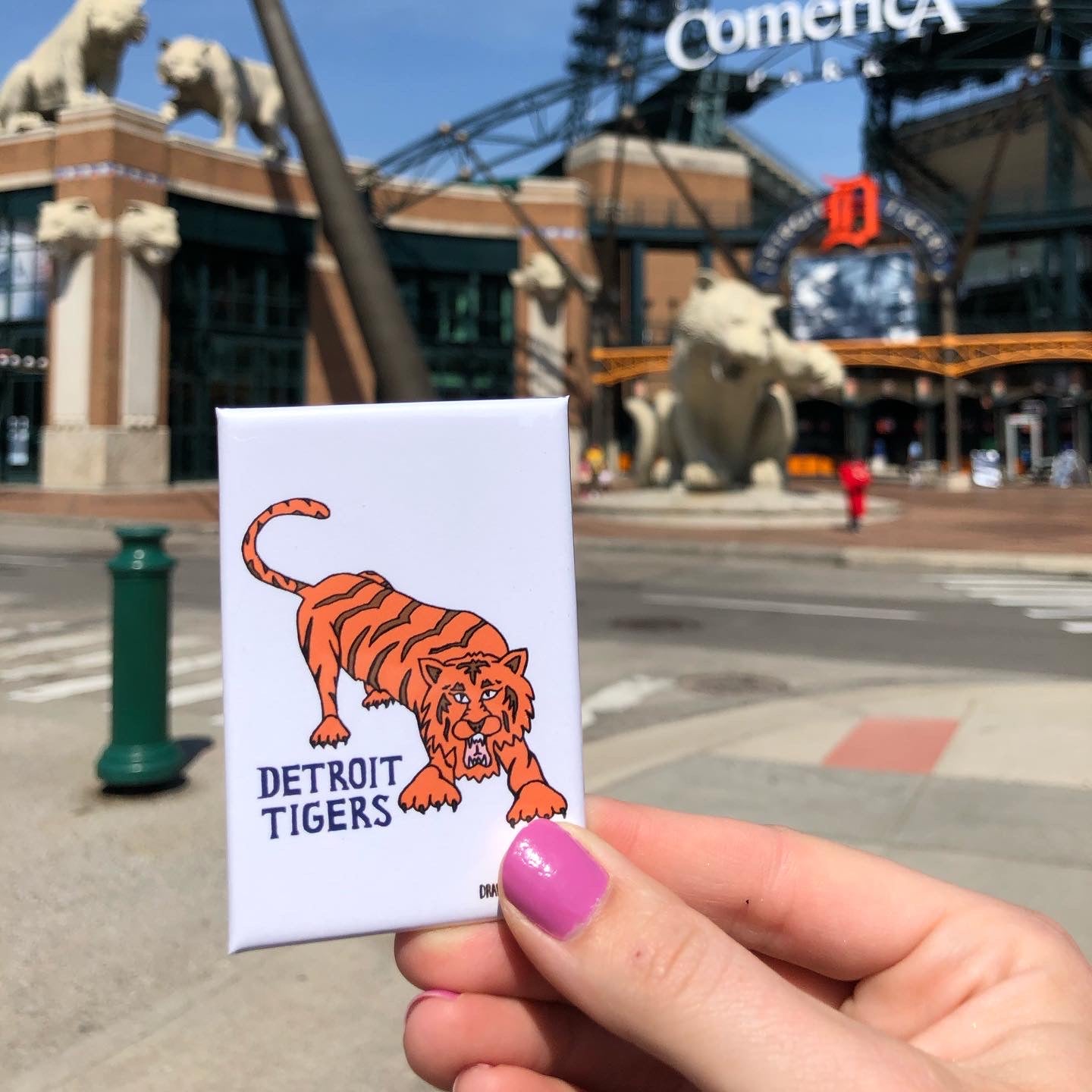 Detroit Tiger Magnet