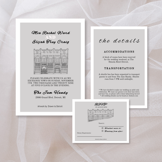 Jam Handy Invitation Set