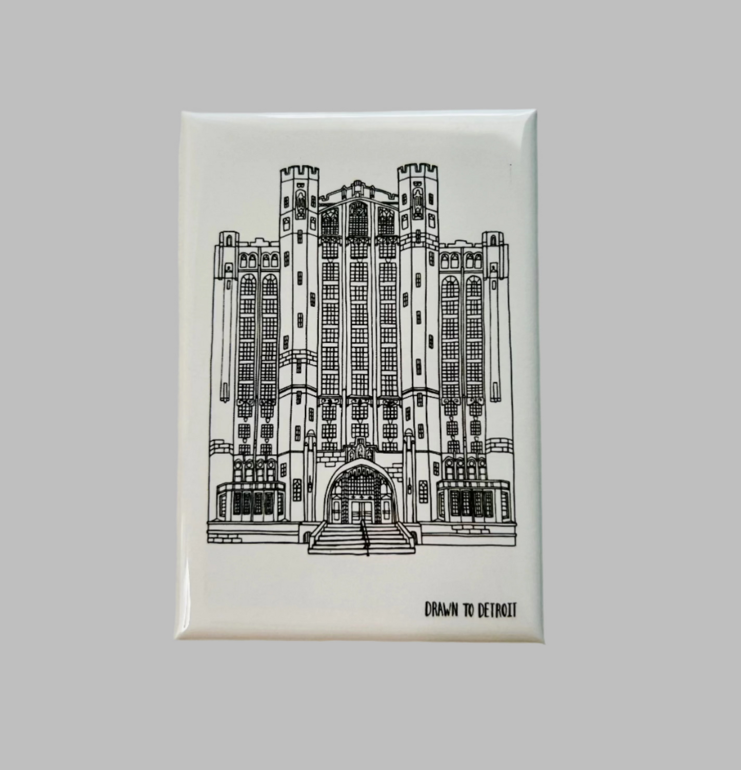 Masonic Temple Magnet